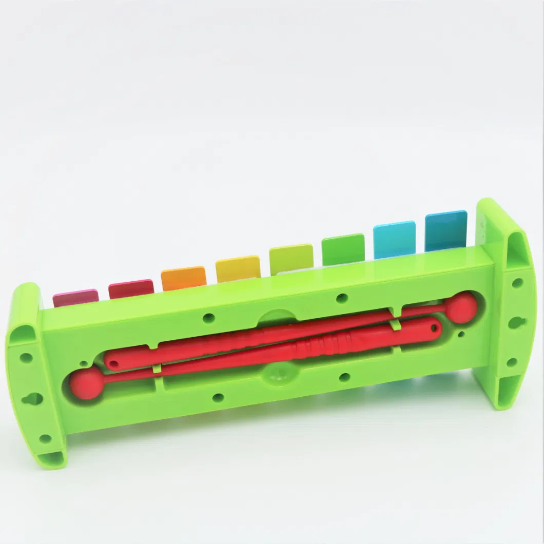 Children′s Baby Xylophone Eight-Step Rhythm Percussion Musical Instrument Baby Early Education Puzzle Percussion Vocal Music Toy