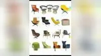 Moderne élégant commercial PU cuir cassette doré métal canapé hôtel chaise en bois sexe canapé chaise de luxe Chine usine chaises d'appoint meubles